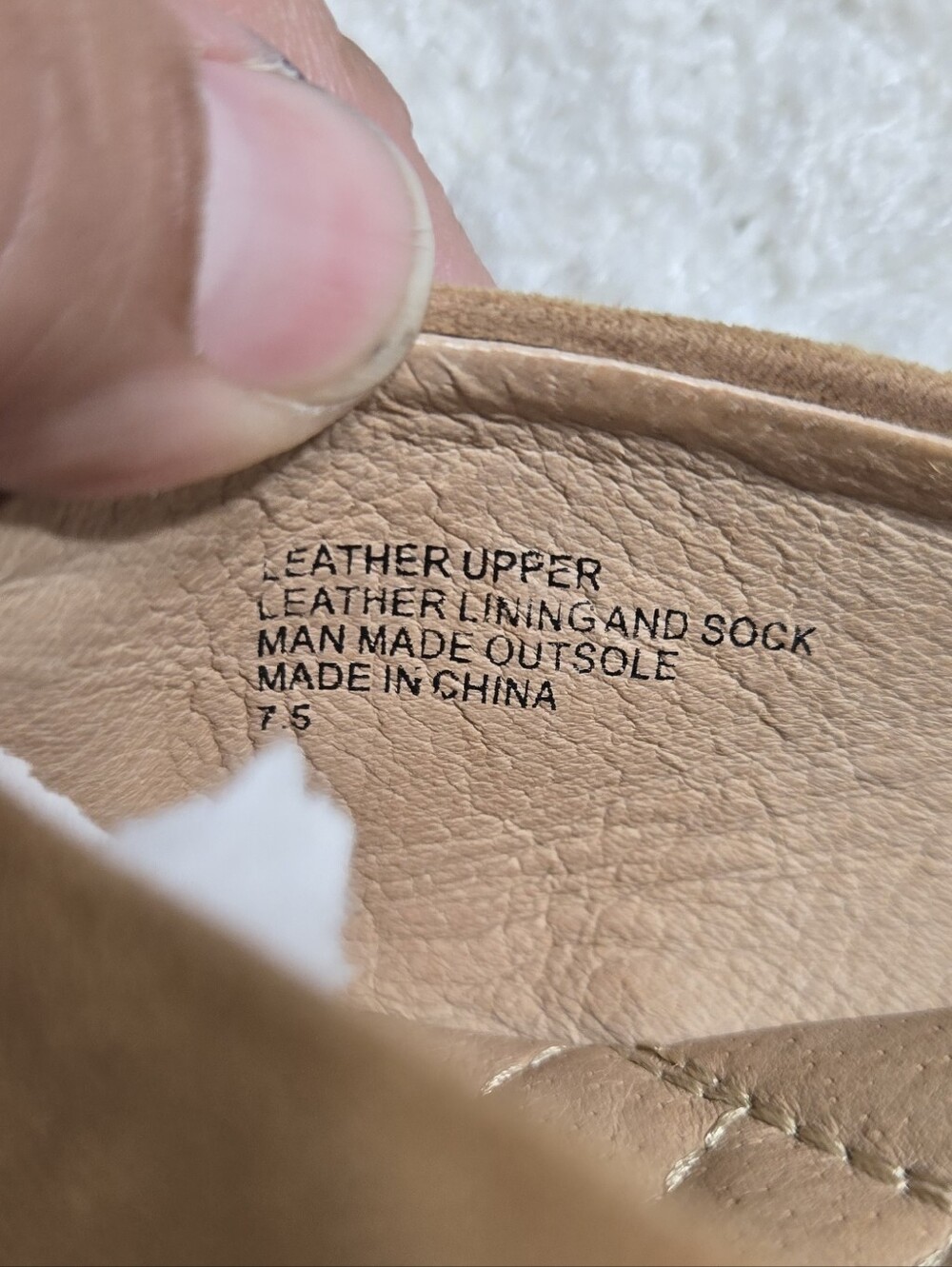 Birdies The Swan Golden Oak Suede Mule Slides 7.5 - Picture 3 of 8